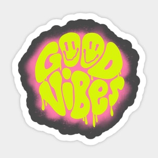 Good vibes Sticker